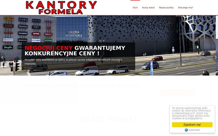 Screenshot of kantoryolsztyn.pl