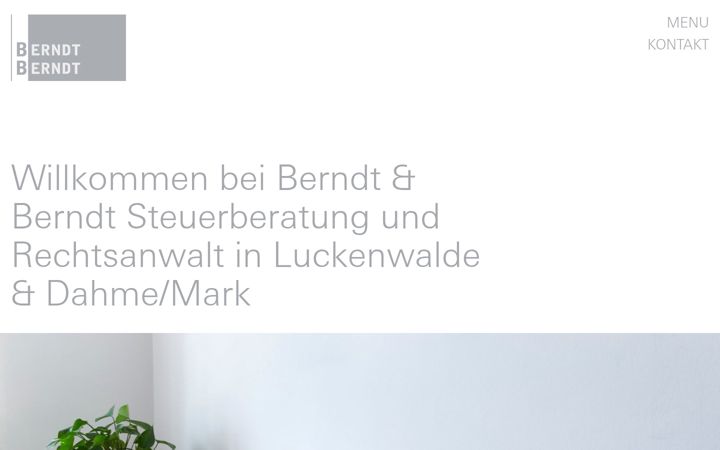 Skærmbillede af kanzlei-berndtundberndt.com