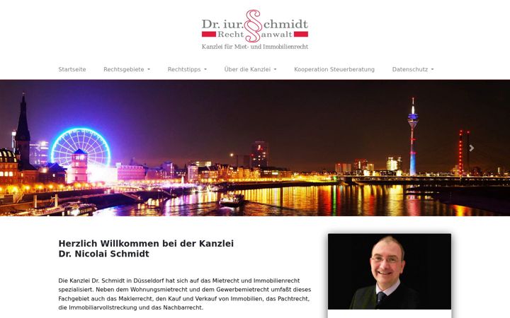 Screenshot of kanzlei-dr-schmidt.de