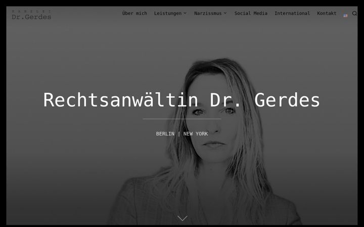 Screenshot of kanzlei-drgerdes.com