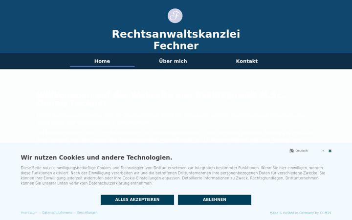 Screenshot of kanzlei-fechner.de