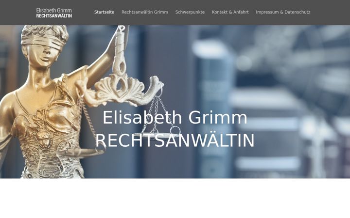 Screenshot of kanzlei-grimm-rostock.de