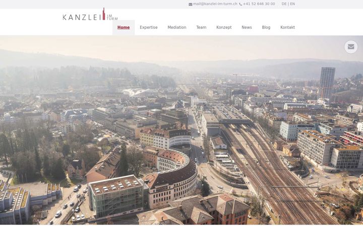 Screenshot of kanzlei-im-turm.ch