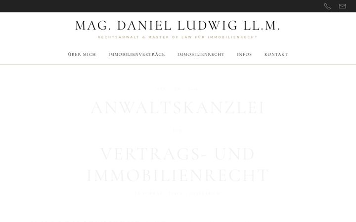 Screenshot of kanzlei-ludwig.at
