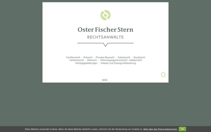 Screenshot of kanzlei-oster.de