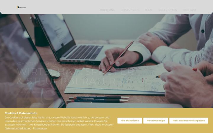 Screenshot of kanzlei-reichart.at