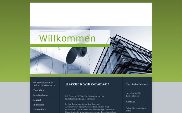 Screenshot of kanzlei-stroesser.de