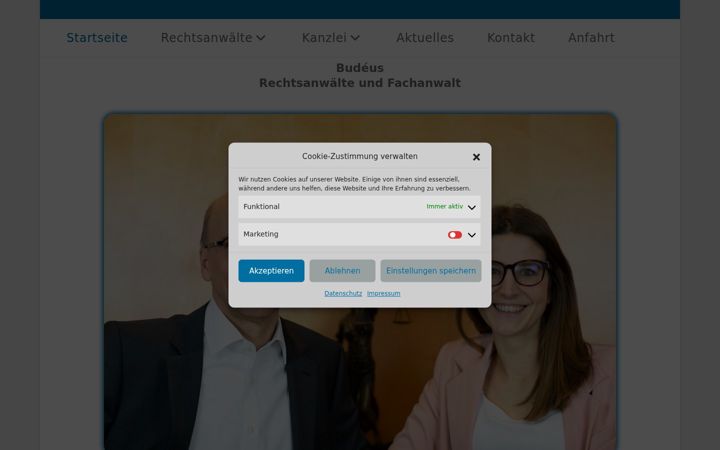 Screenshot of kanzlei-walldorf.de