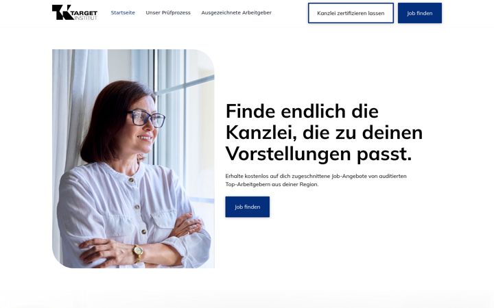 Screenshot of kanzleitalente.de