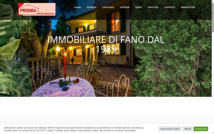 Screenshot of kanzlerimmobiliare.it