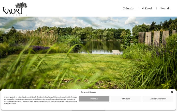 Screenshot of kaorigarden.com