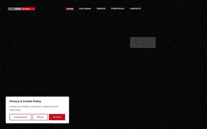 Screenshot of kaostudio.it