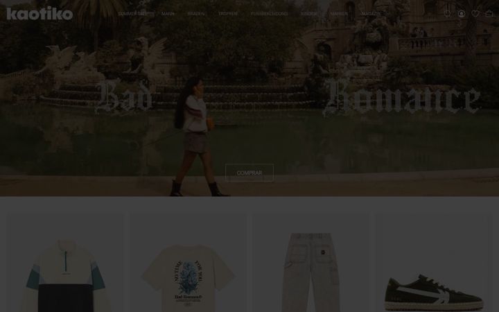 Screenshot of kaotikobcn.de