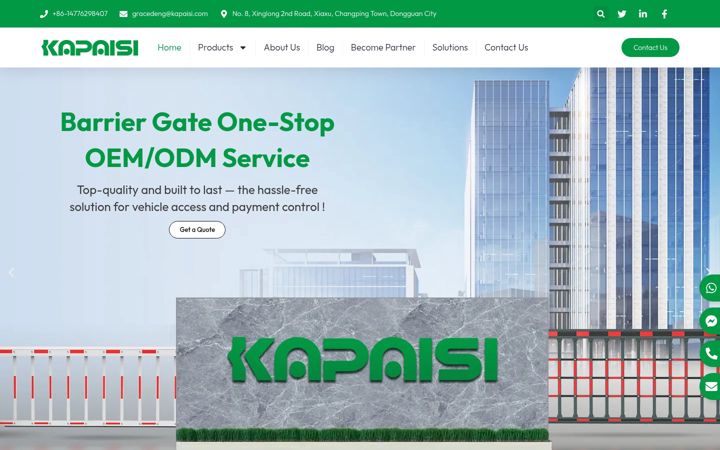 Screenshot of kapaisiturnstile.com