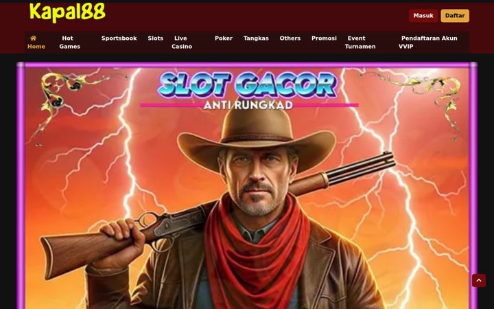 Screenshot of kapal88.org