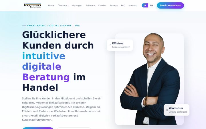 Screenshot of kapaso.de