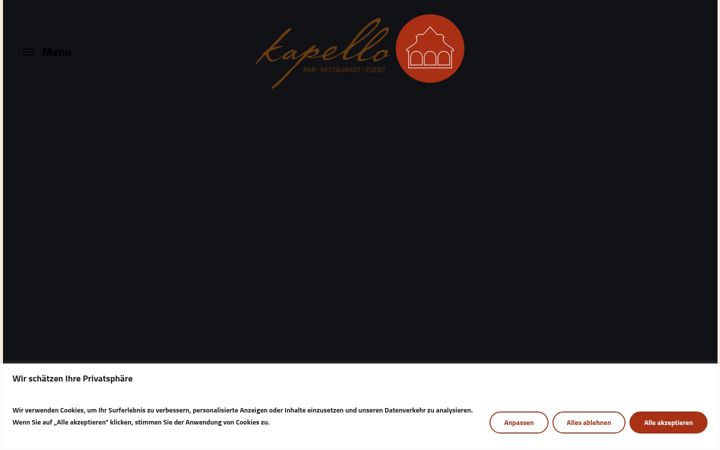 Screenshot of kapello.ch