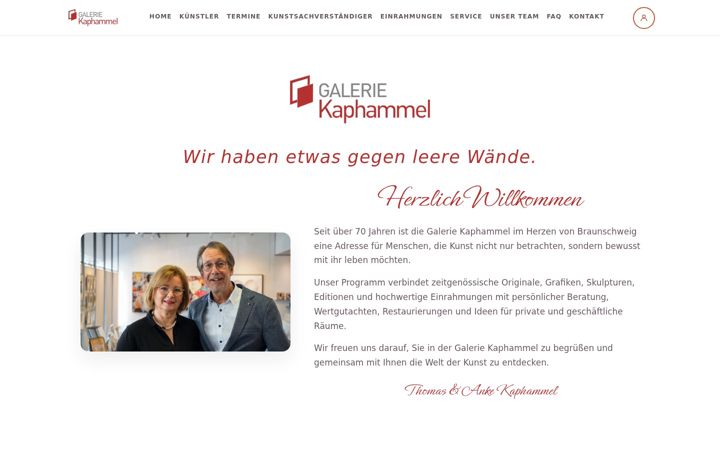 Screenshot of kaphammel.de