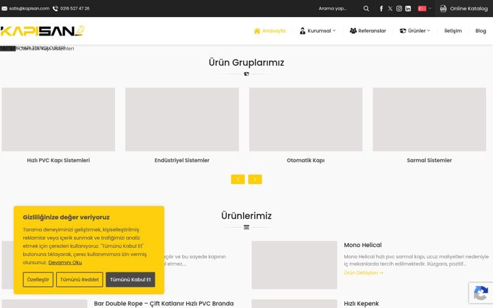 Screenshot of kapisan.com