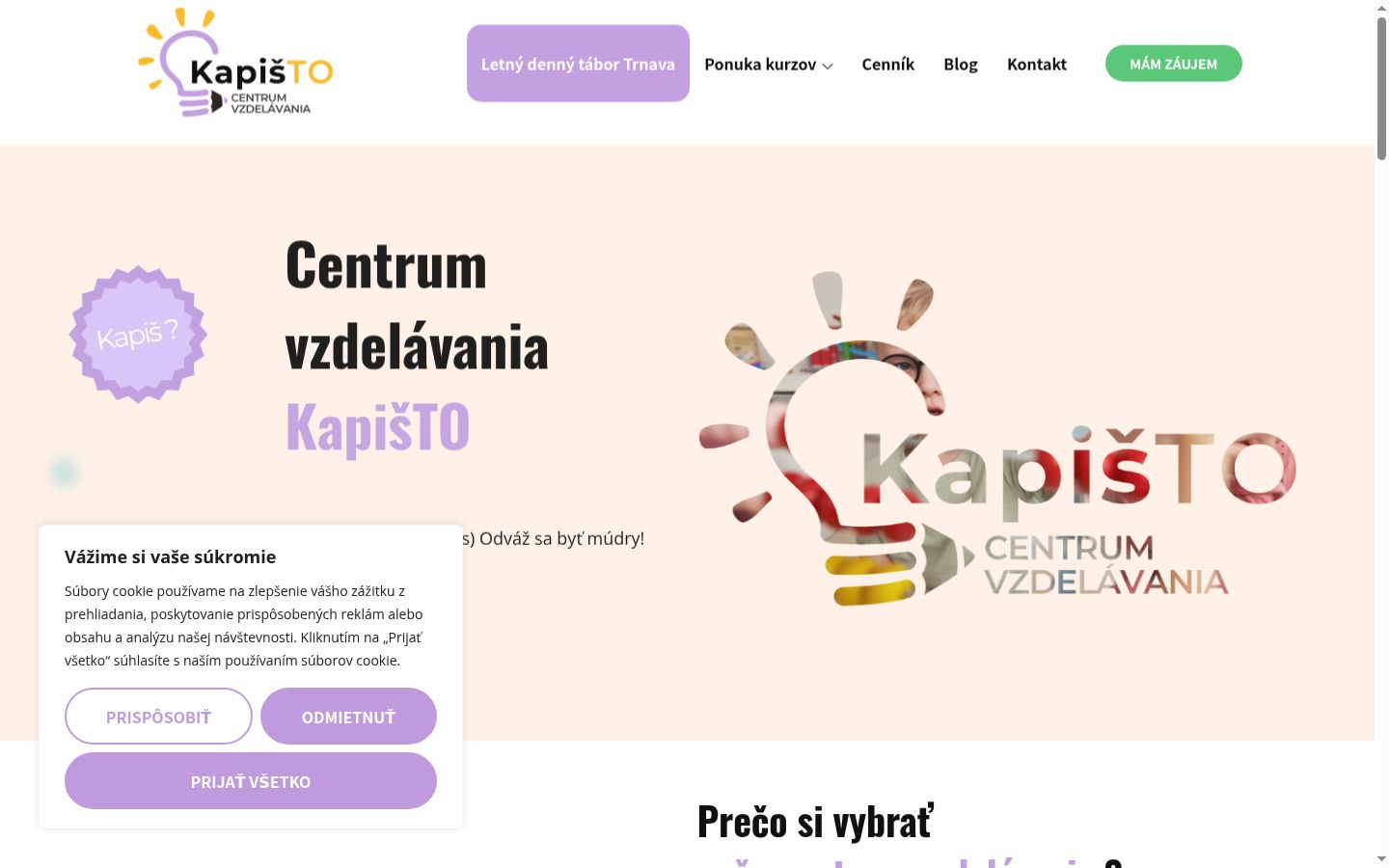 Capture d'écran de la bannière de consentement affichée avant toute interaction