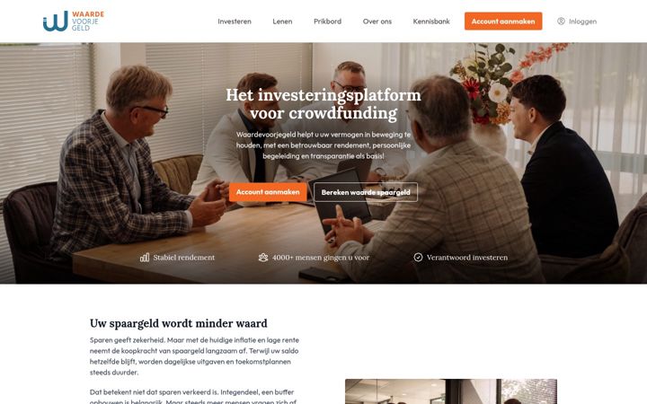 Screenshot of kapitaallokaal.nl