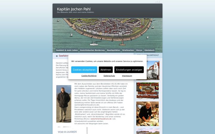 Screenshot of kapitaen-jochen-pahl.de