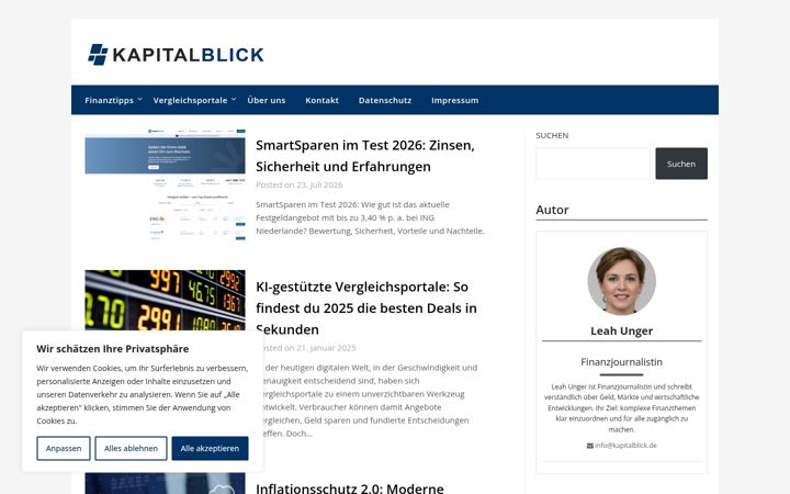 Screenshot of kapitalblick.de