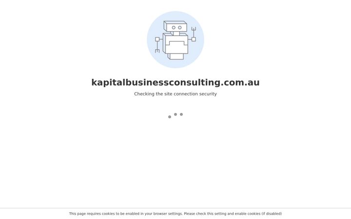Screenshot of kapitalbusinessconsulting.com.au