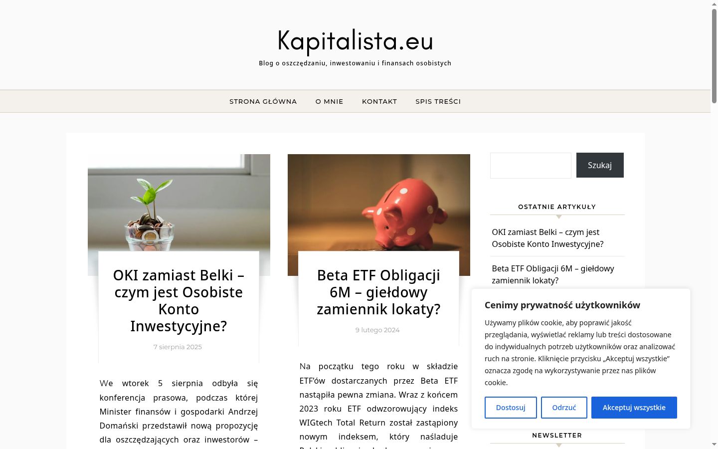 Képernyőkép a bármilyen interakció előtt megjelenő hozzájárulási bannerről