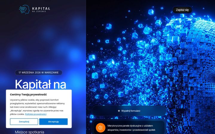 Screenshot of kapitalnazdrowie.pl