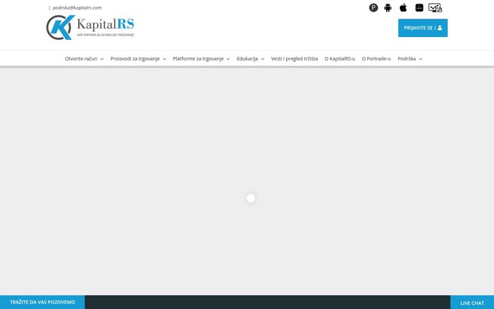 Screenshot of kapitalrs.com