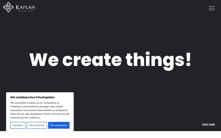 Screenshot of kaplangroup.de