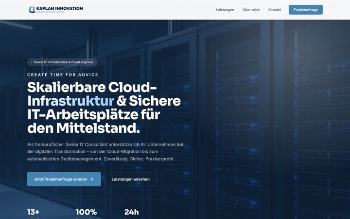 Screenshot of kaplaninnovation.com