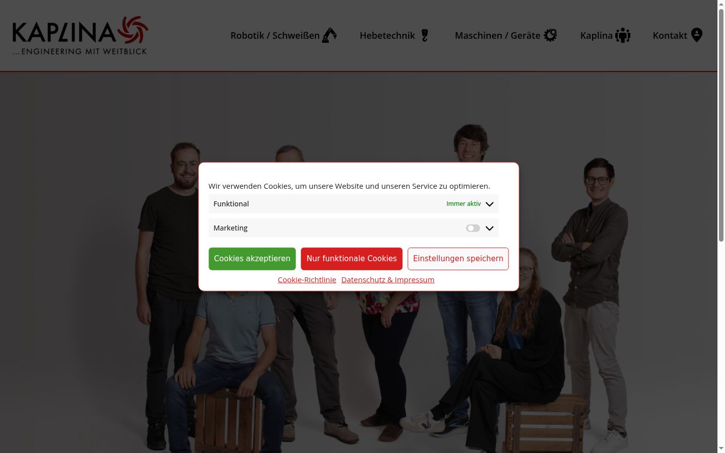 Snímka obrazovky banera súhlasu zobrazeného pred akoukoľvek interakciou