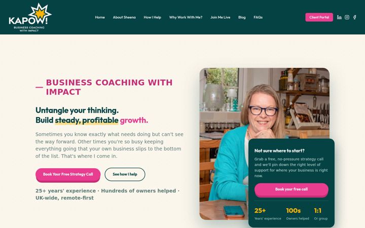 Screenshot of kapowme.com