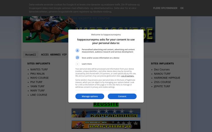 Screenshot of kappacoursepmu.com