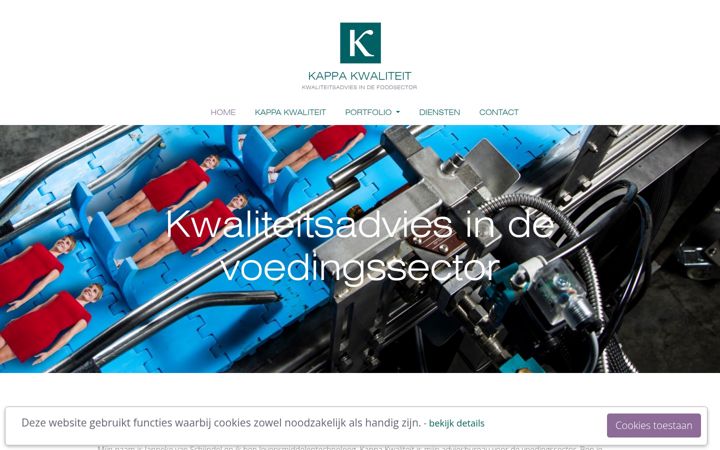 Screenshot of kappakwaliteit.nl