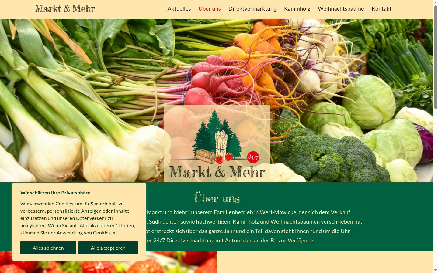 Screenshot tal-banner tal-kunsens muri qabel kwalunkwe interazzjoni