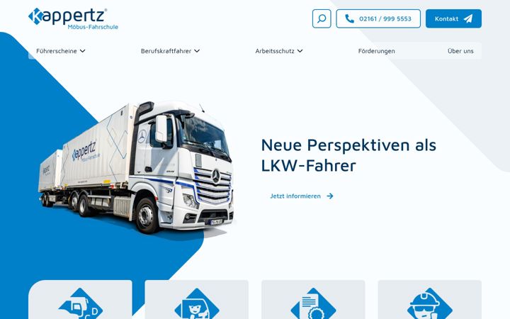 Screenshot of kappertz.com