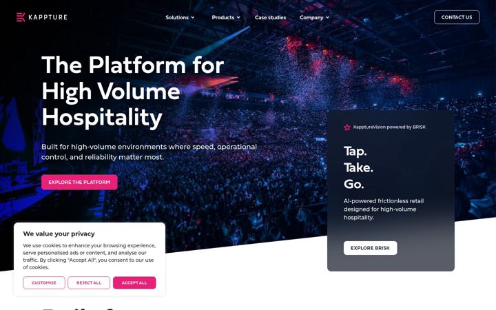 Screenshot of kappture.co.uk