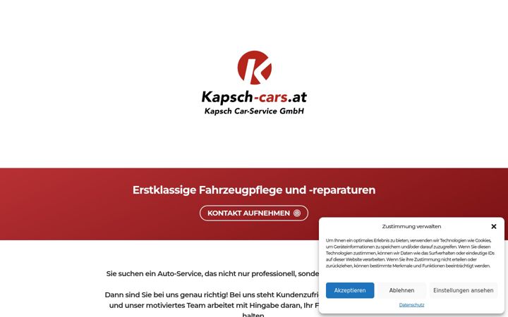 Screenshot of kapsch-cars.at