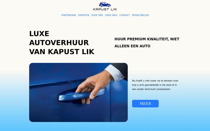 Zrzut ekranu kapust-lik.com