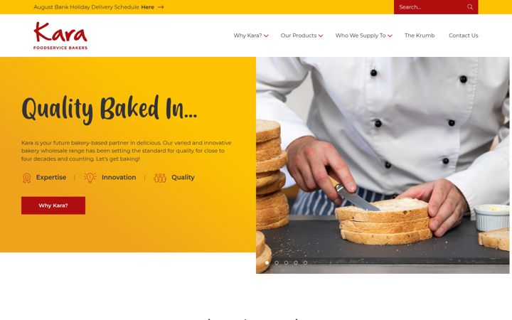 Screenshot of karafs.co.uk