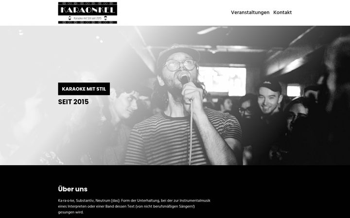 Screenshot of karaonkel.de