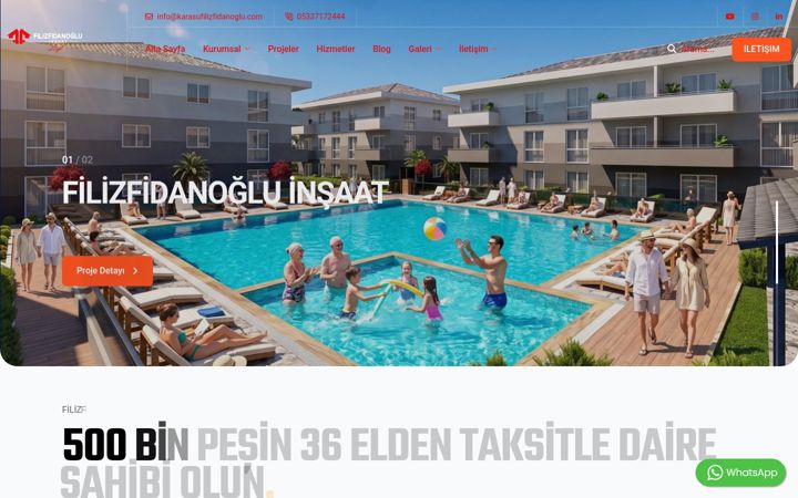 Screenshot of karasufilizfidanoglu.com