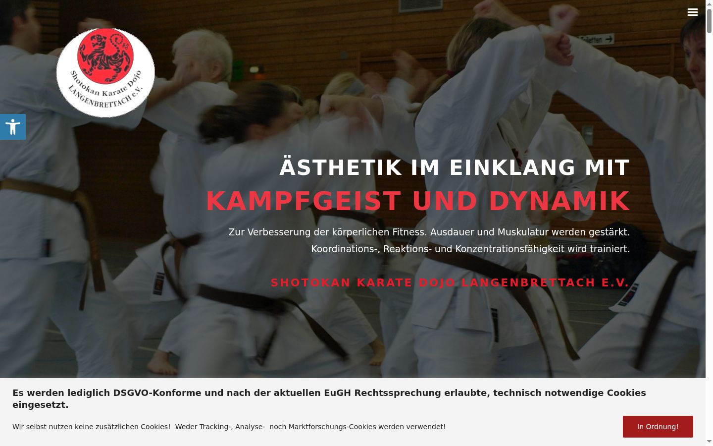 Screenshot tal-banner tal-kunsens muri qabel kwalunkwe interazzjoni