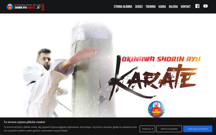 Screenshot of karate-okinawa.pl