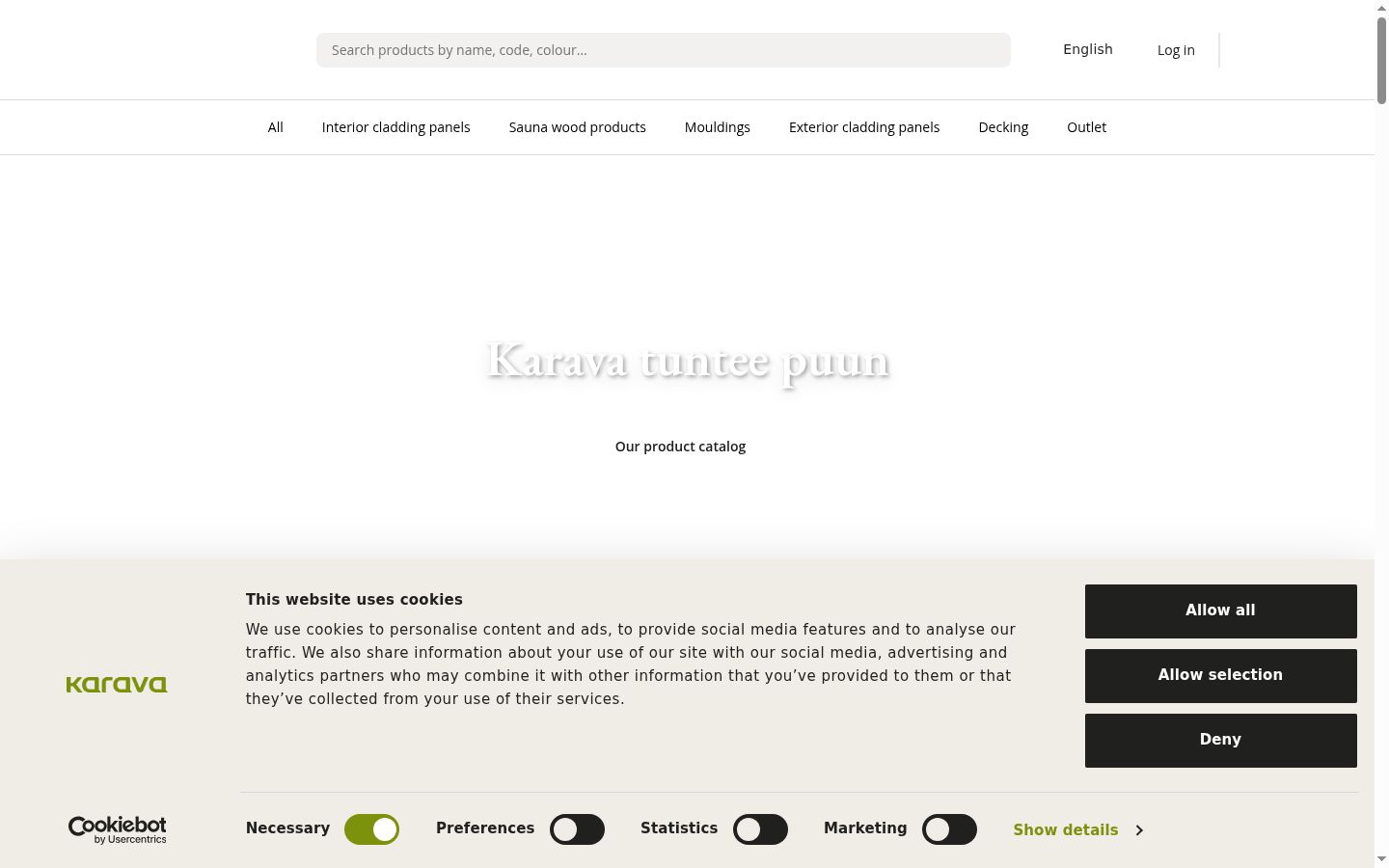 Screenshot tal-banner tal-kunsens muri qabel kwalunkwe interazzjoni