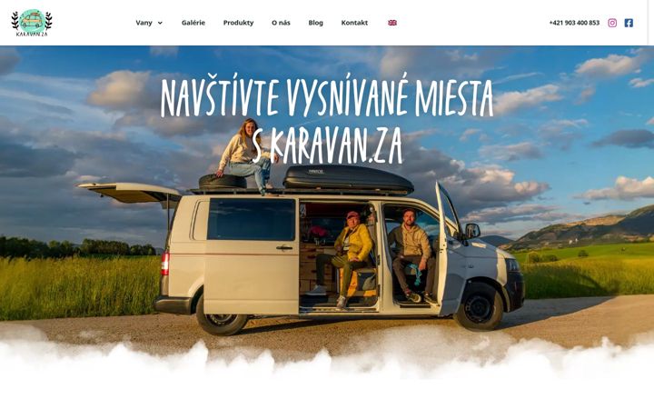 Screenshot of karavanza.com