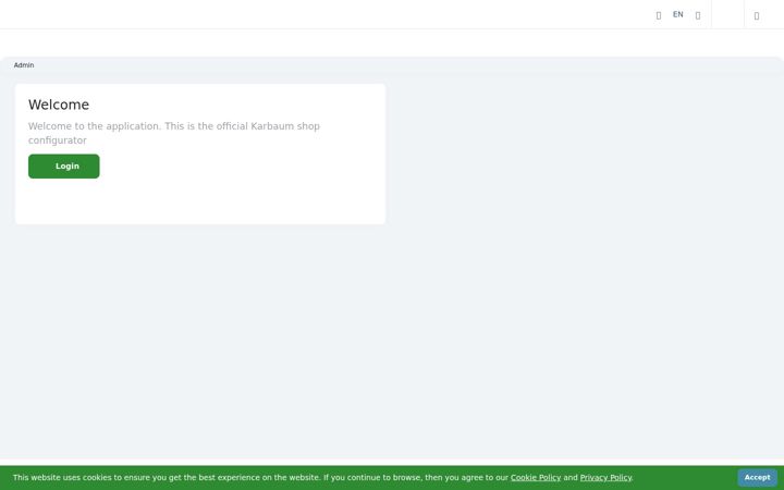 Screenshot of karbaumshop.com